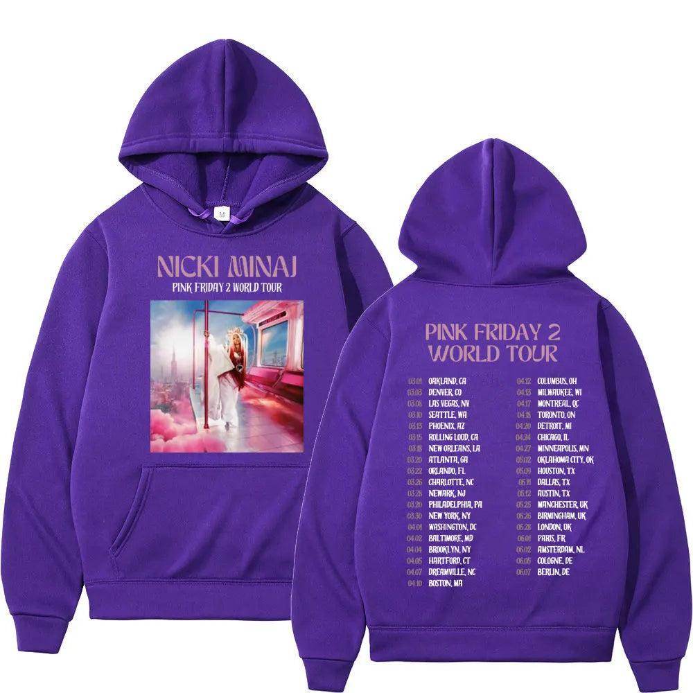 Rapper Nicki Minaj Pink Pullovers - Givenco