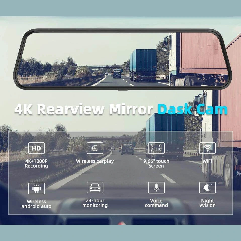 Ultra HD Driving Recorder Dual Lens 24h Parking Monitor - Givenco