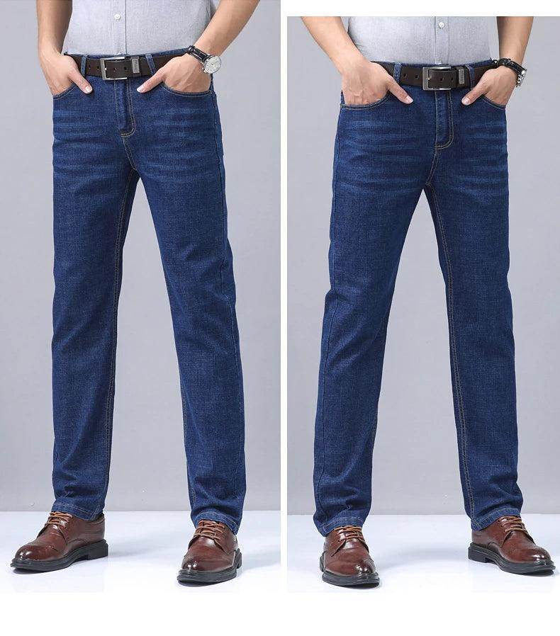 Men's Jeans Elastic Business Straight - Givenco