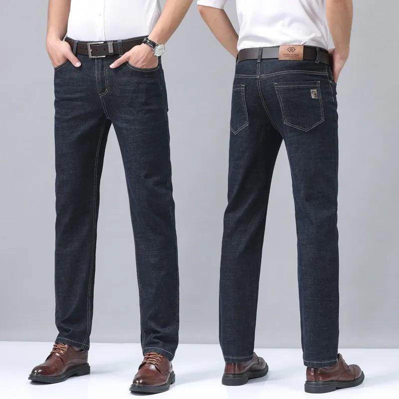 Men's Jeans Elastic Business Straight - Givenco