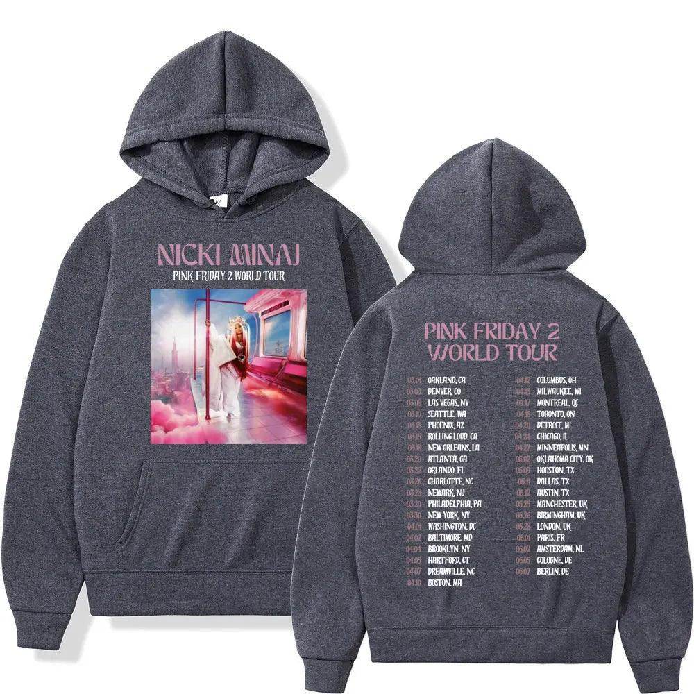 Rapper Nicki Minaj Pink Pullovers - Givenco