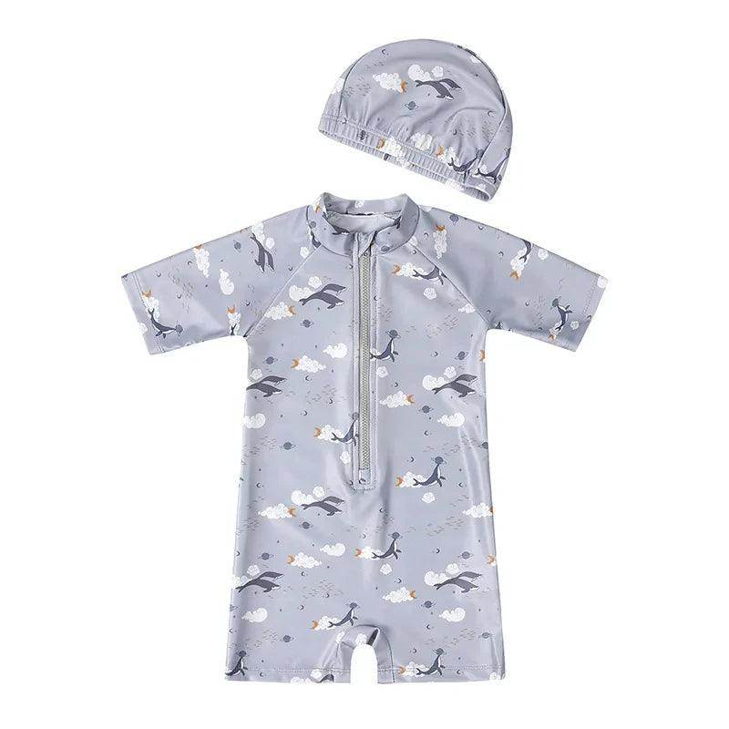 Summer Kids Swimming Wear Striped - Givenco