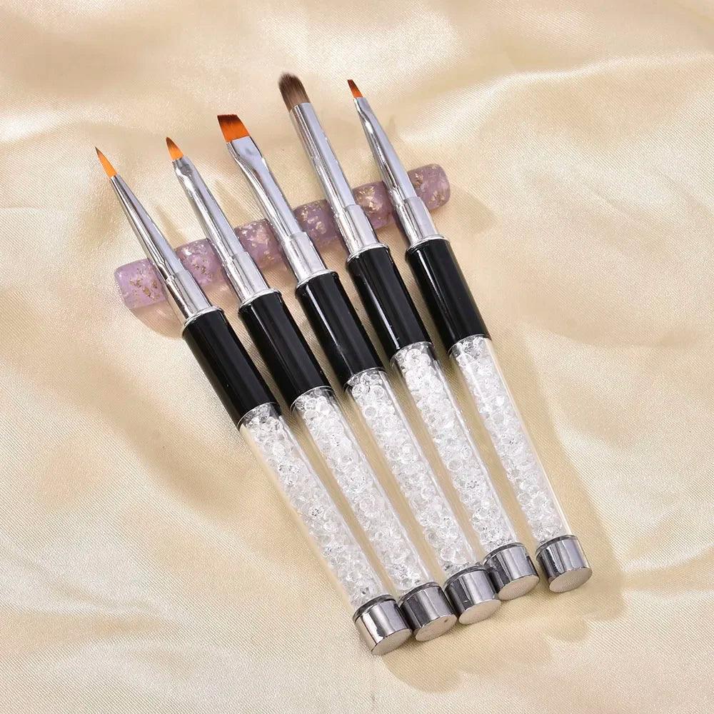 Nail Art Design Brush Set Crystal - Givenchyco