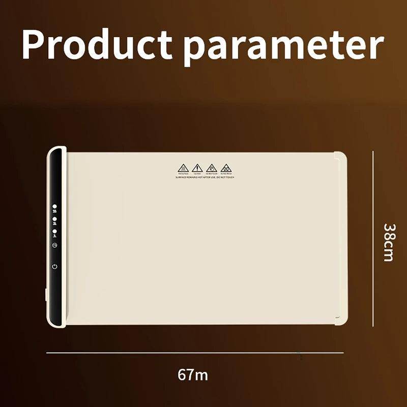 Electric foldable Warming Tray - Givenco