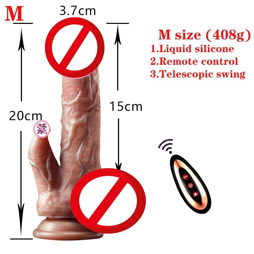 Tongue Licking Remote Control Vibrator - Givenco