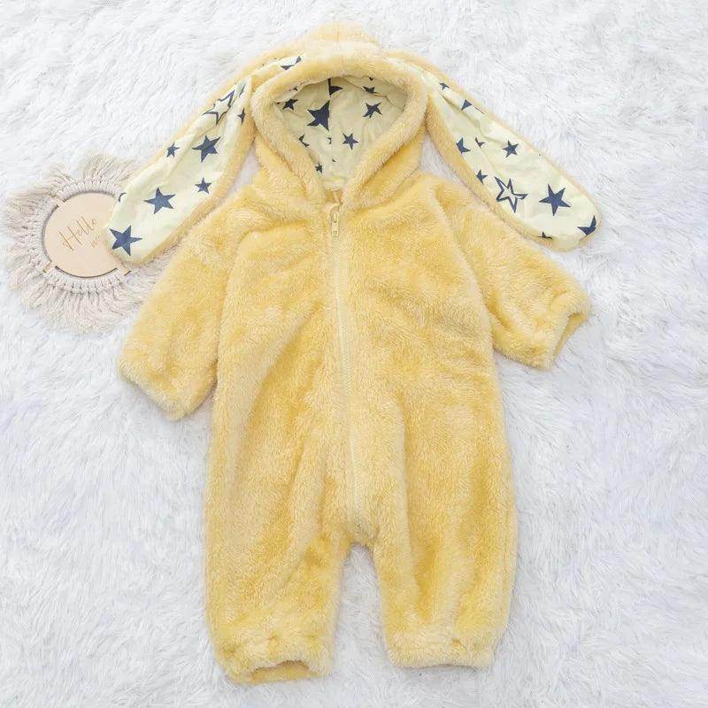 Winter Baby Girls Boy Rabbit Romper - Givenco