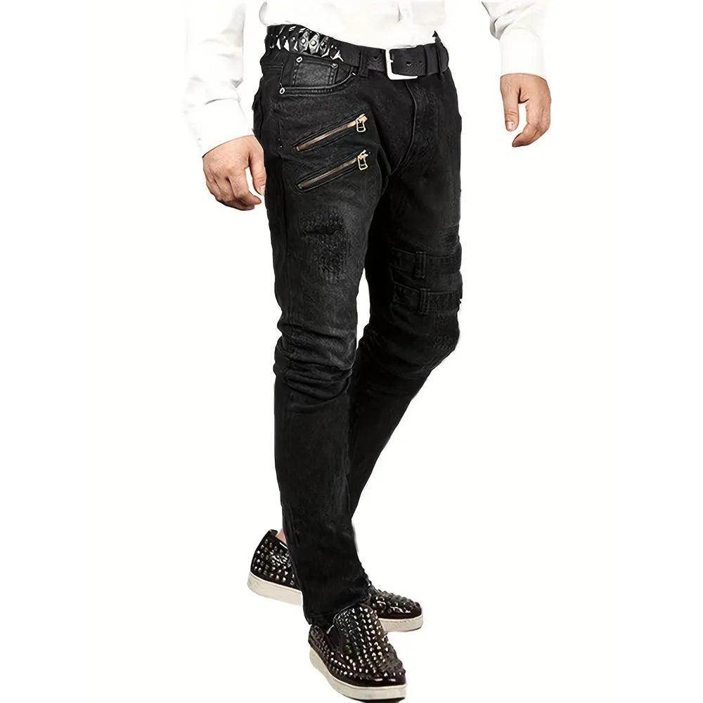 Men New Slim Jeans Male Pants - Givenco