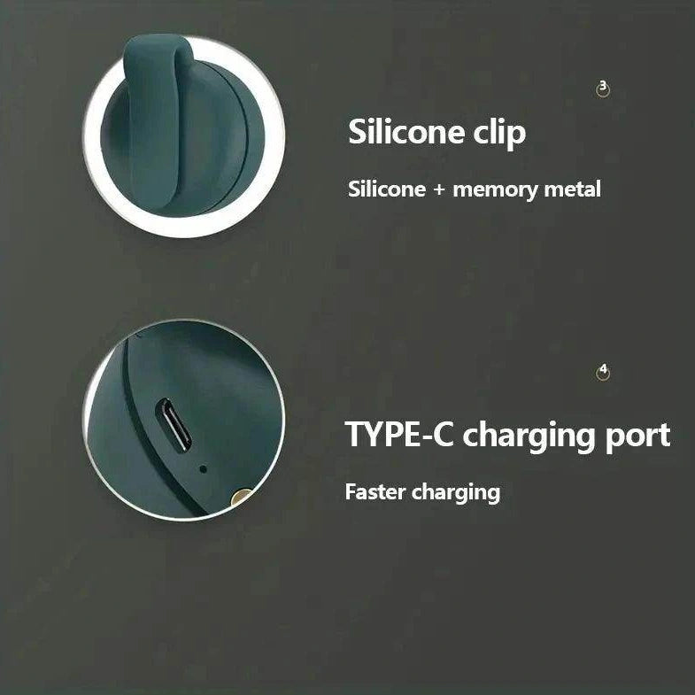 Portable silent mini bladeless electric fan - Givenco