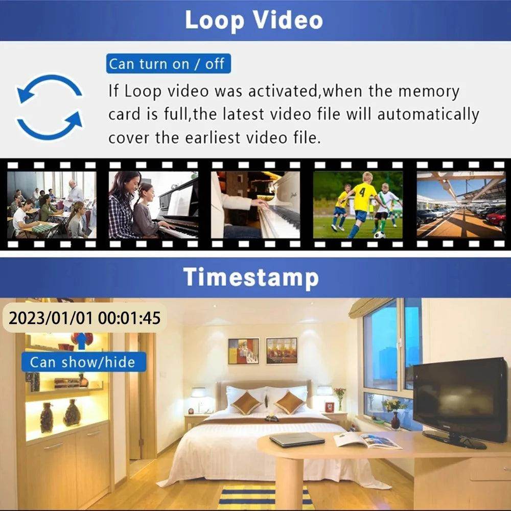 Real-time Surveillance Wifi DV HD Mini USB Camera - Givenco