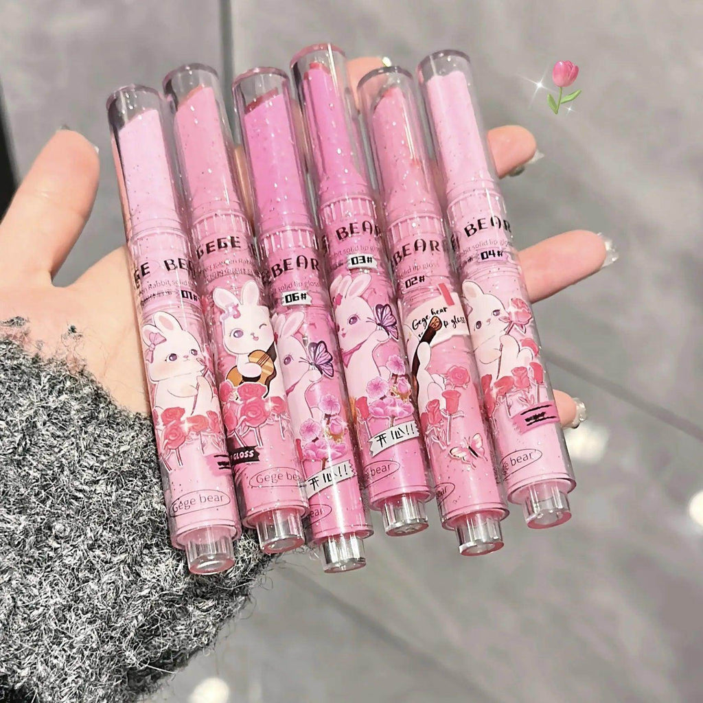 Garden Pink Rabbit Solid Lip Gloss - Givenco