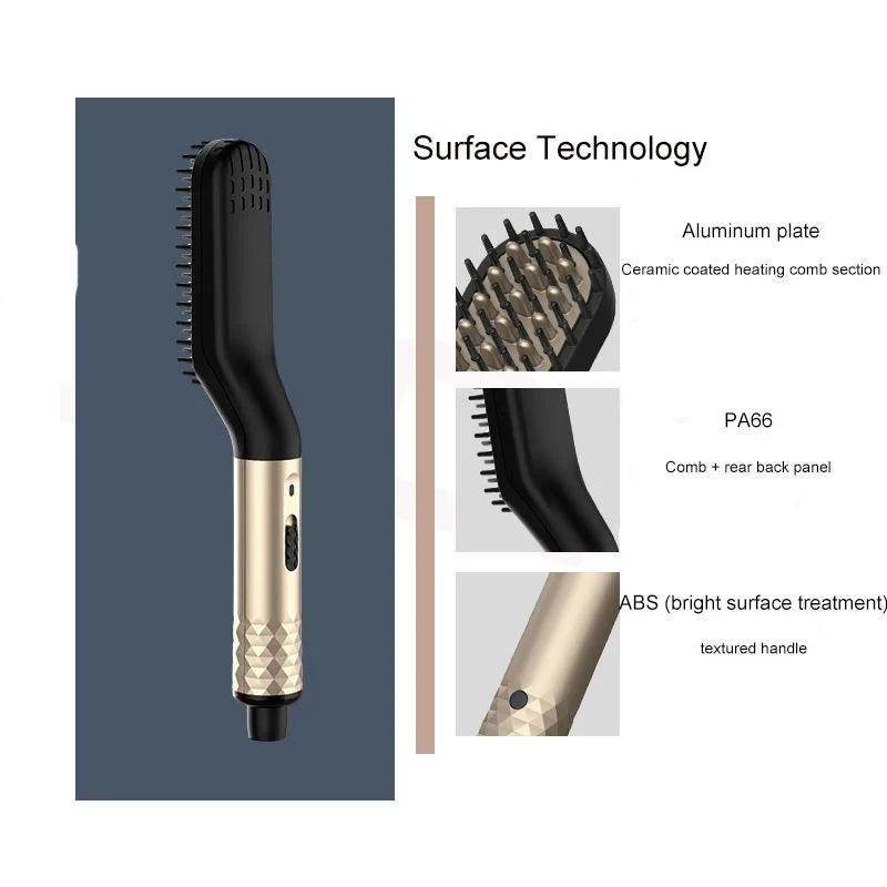 Electric Hot Comb Hair Straightener - Givenco