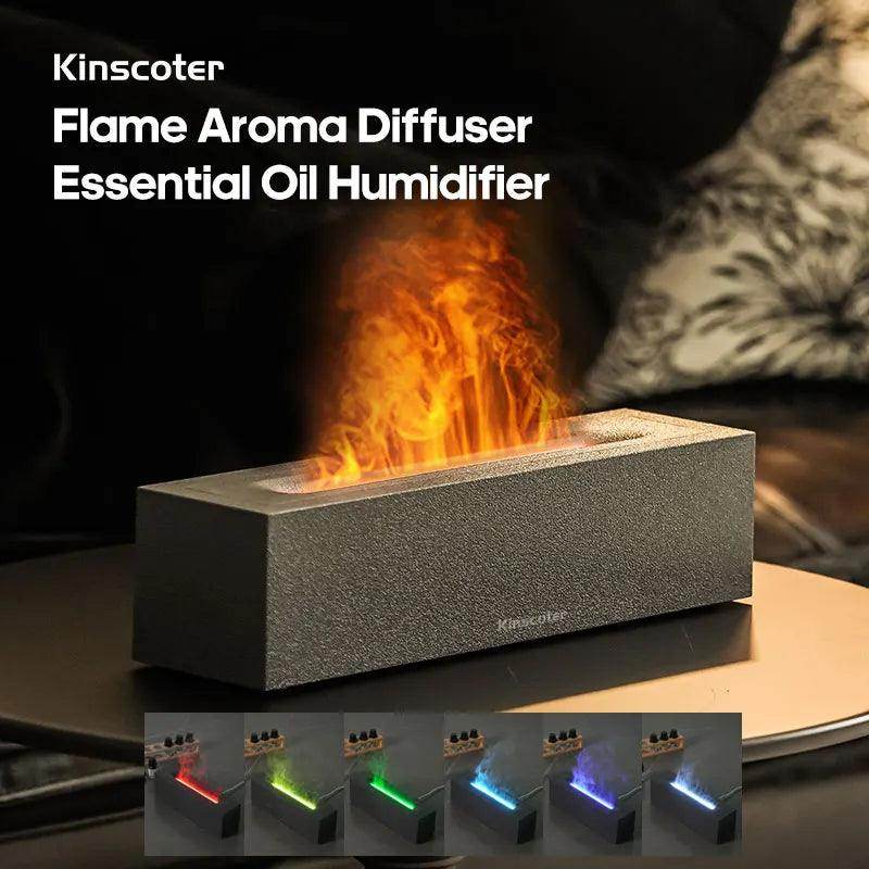 Flame Aroma Diffuser Air Humidifier - Givenco
