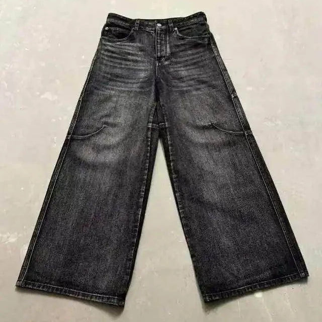 New American Retro Washed Jeans - Givenco