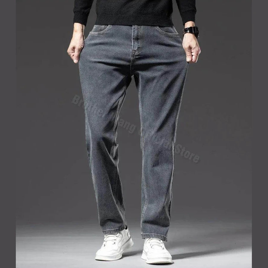 Men's Traight Loose Jeans Cotton - Givenco