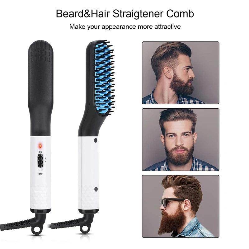 Electric Hot Comb Hair Straightener - Givenco