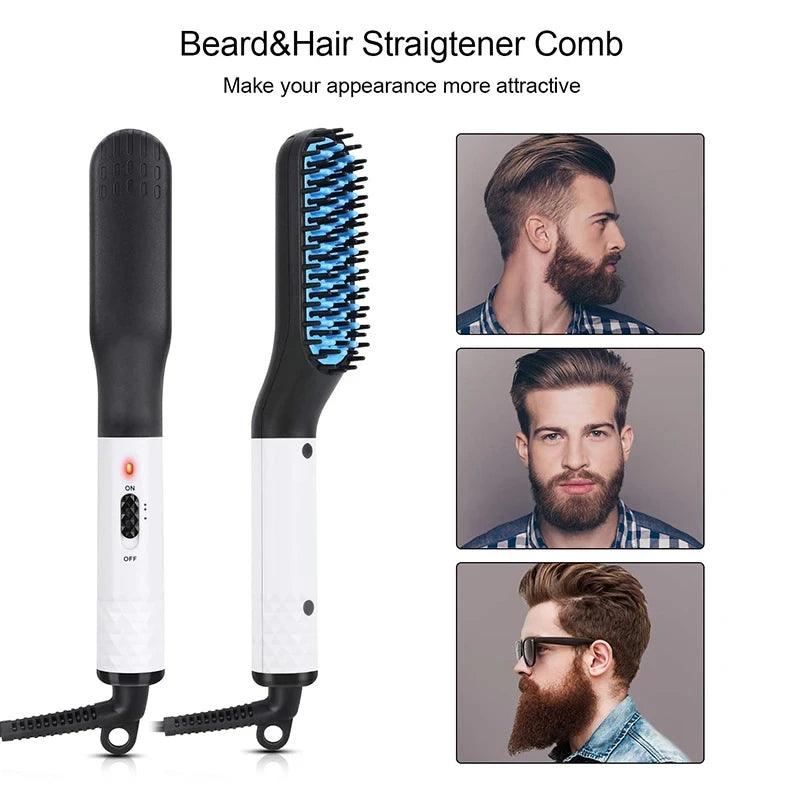 Electric Hot Comb Hair Straightener - 