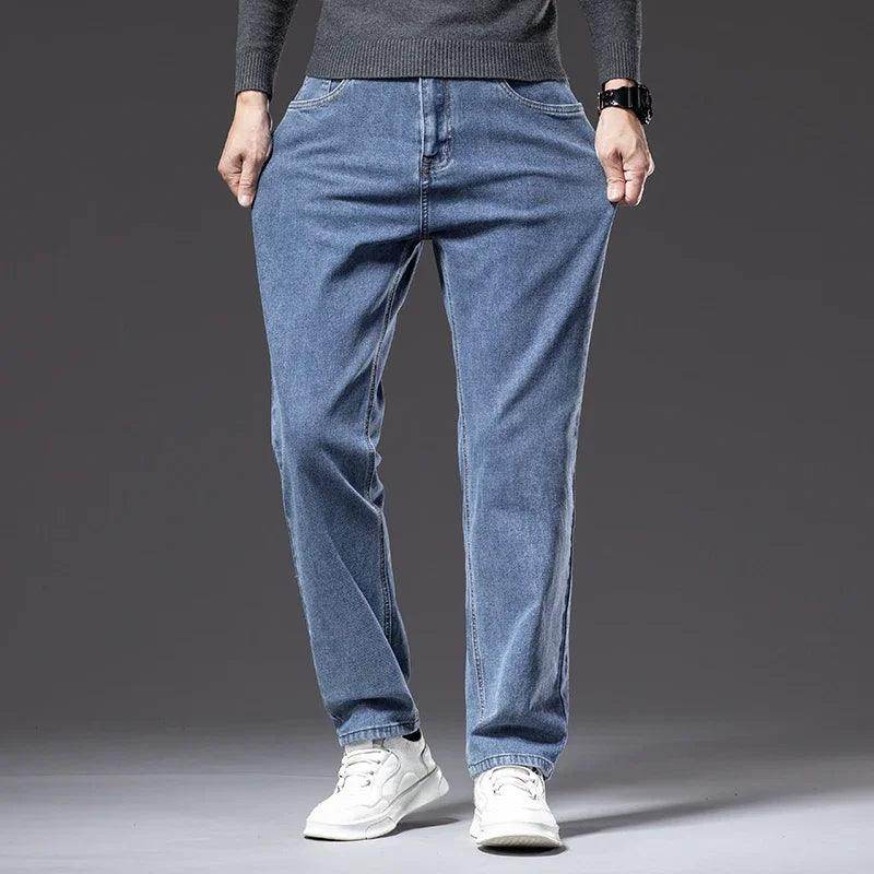 Men's Traight Loose Jeans Cotton - Givenco