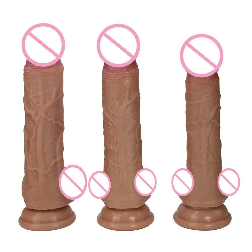 Soft Dildo Realistic Penis - Givenco