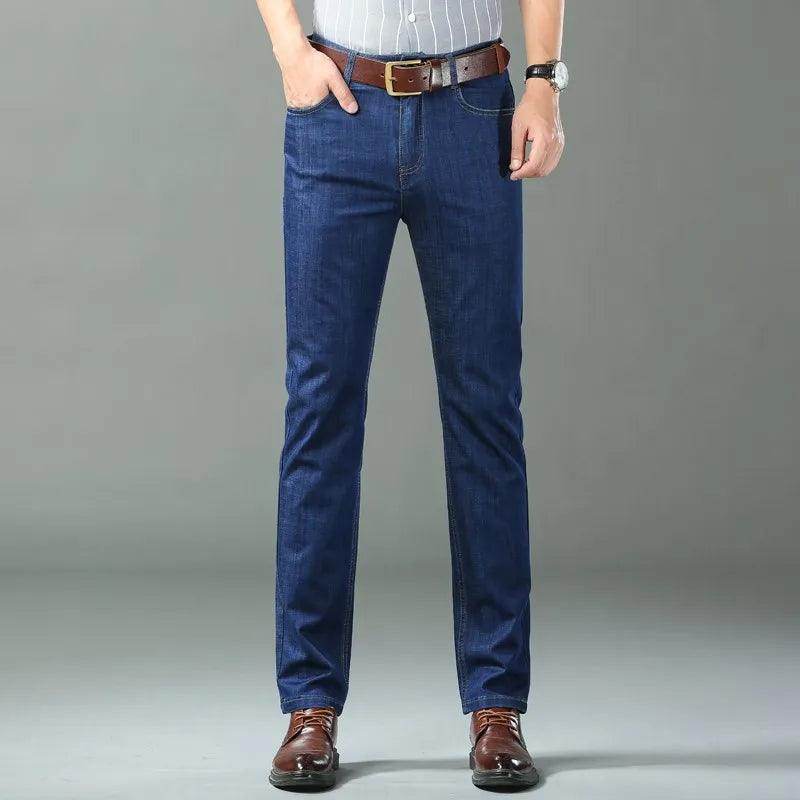 Ice Silk Thin Denim Jeans Spring Summer - Givenco
