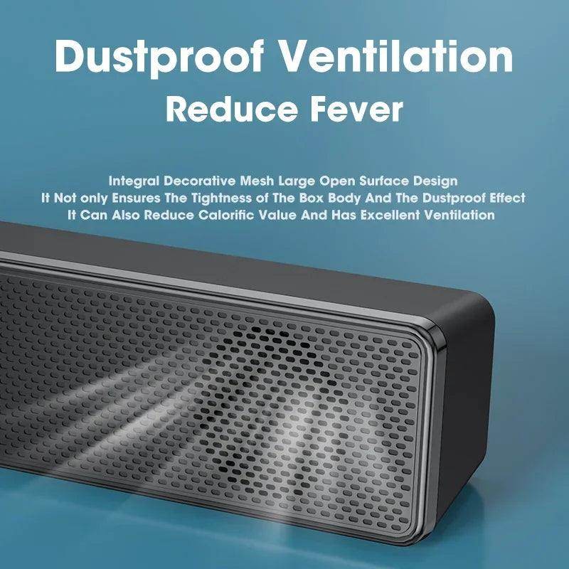 PC Soundbar Wired and Wireless Bluetooth Speaker - Givenco