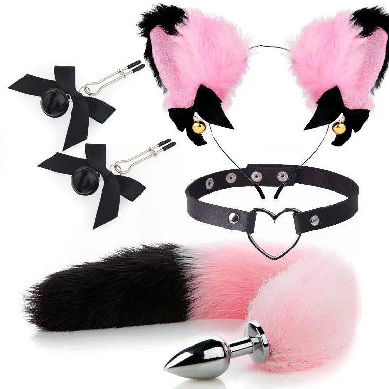 Sexy Cosplay Women Butt Fox Tail Cat Plug - Givenco