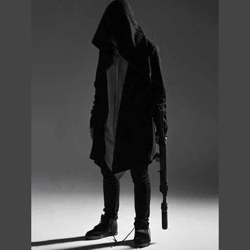 Gothic Streetwear Alan Walker Cardigan Sweatshirt - Givenco