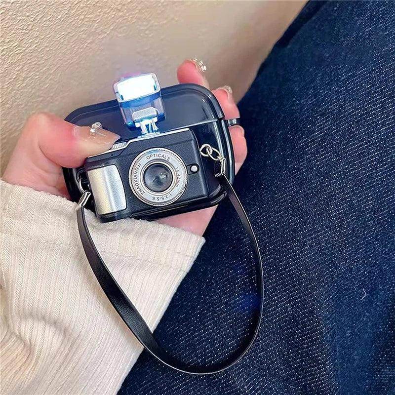 Camera Earphone Case with Strap - Givenco