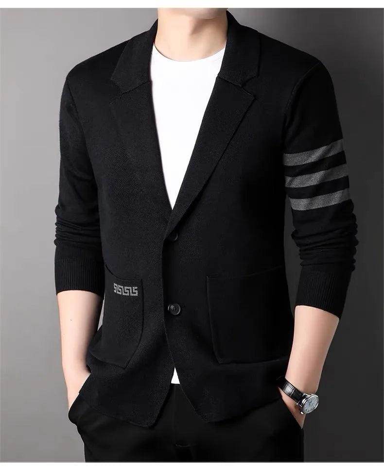 Brand embroidered sweater cardigan - Givenco