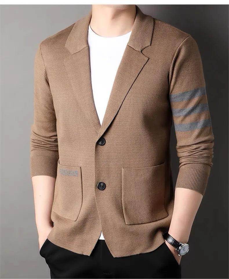 Brand embroidered sweater cardigan - Givenco