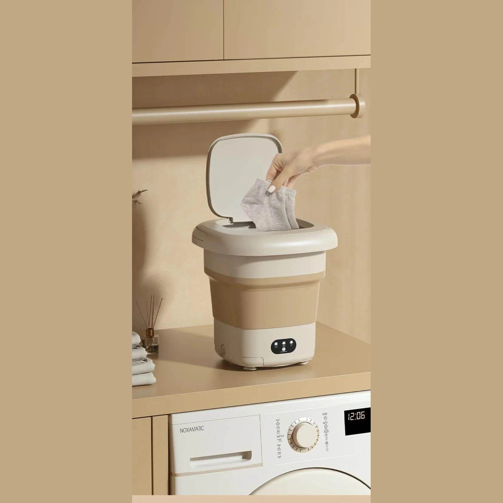 Folding Portable Washing Machine - Givenco