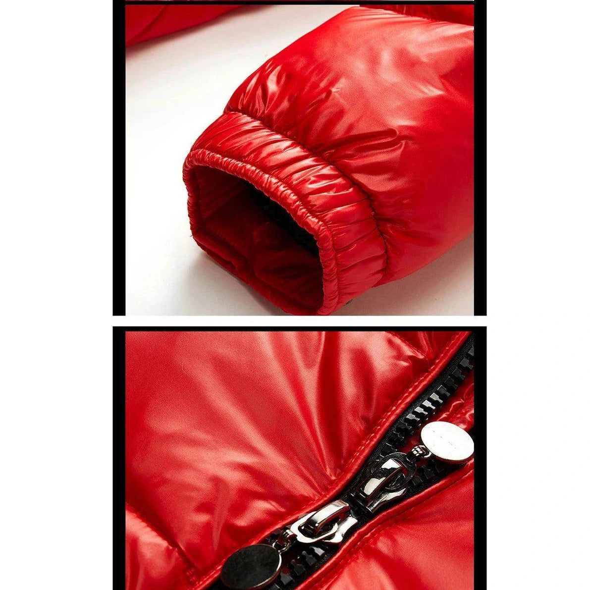 Winter Mens Shiny Down Parkas Coats - Givenco