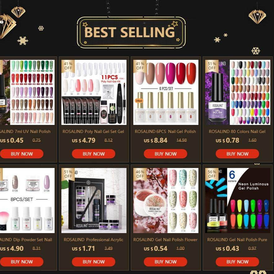 Glitter Nail Polish Gel - Givenco