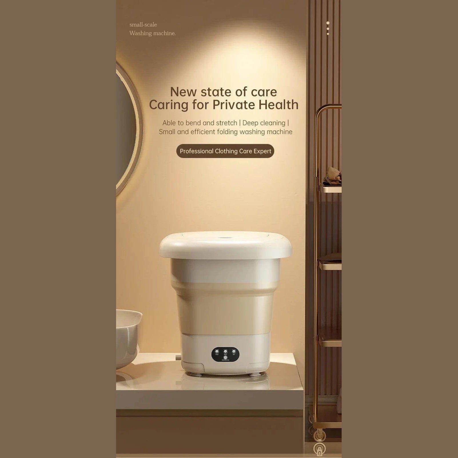 Folding Portable Washing Machine - Givenco