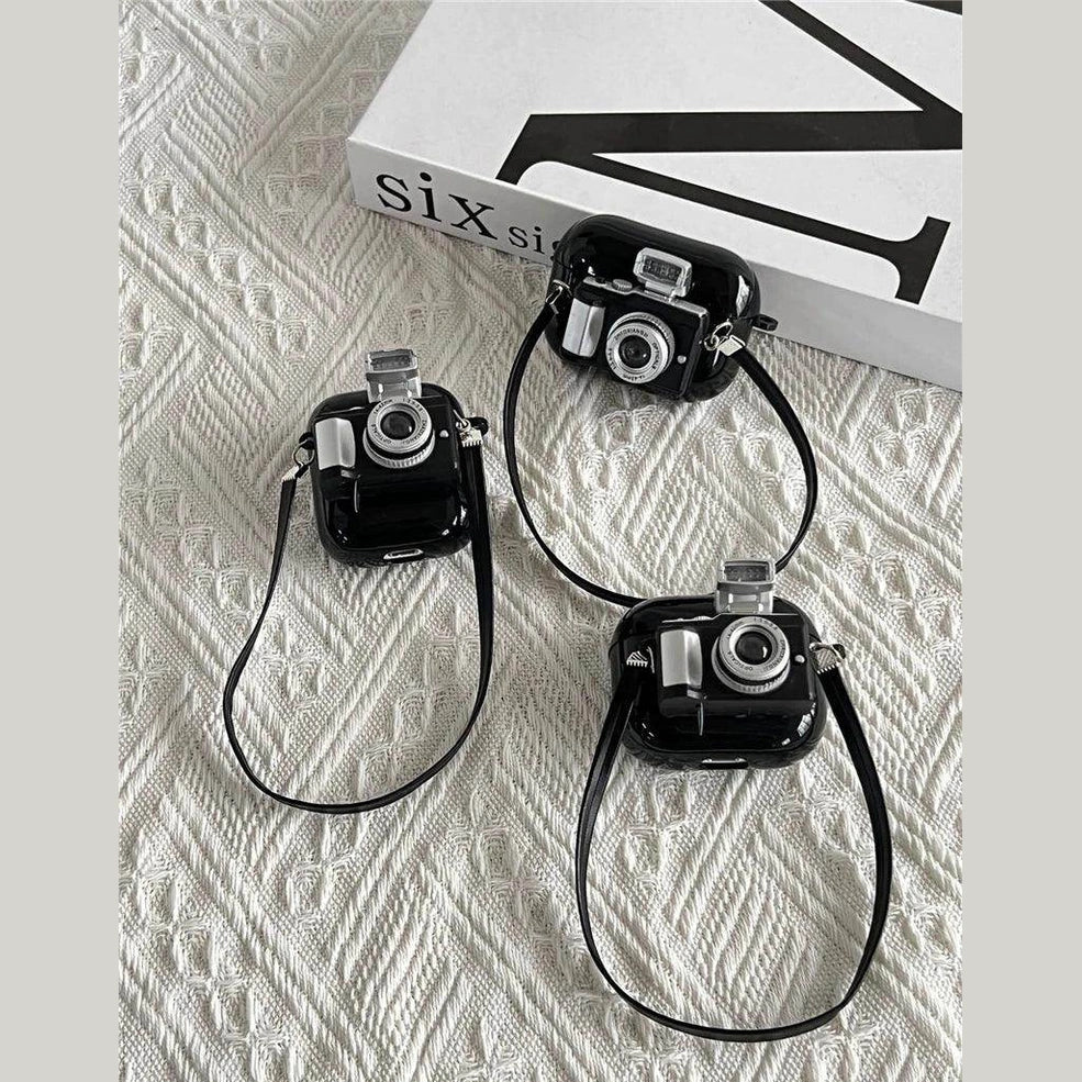 Camera Earphone Case with Strap - Givenco