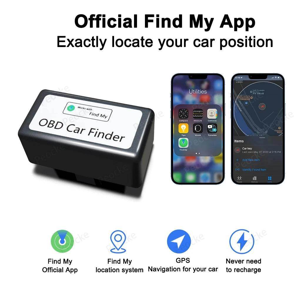Universal Mini OBD GPS Locator Tracker - Givenco