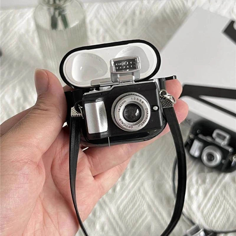 Camera Earphone Case with Strap - Givenco