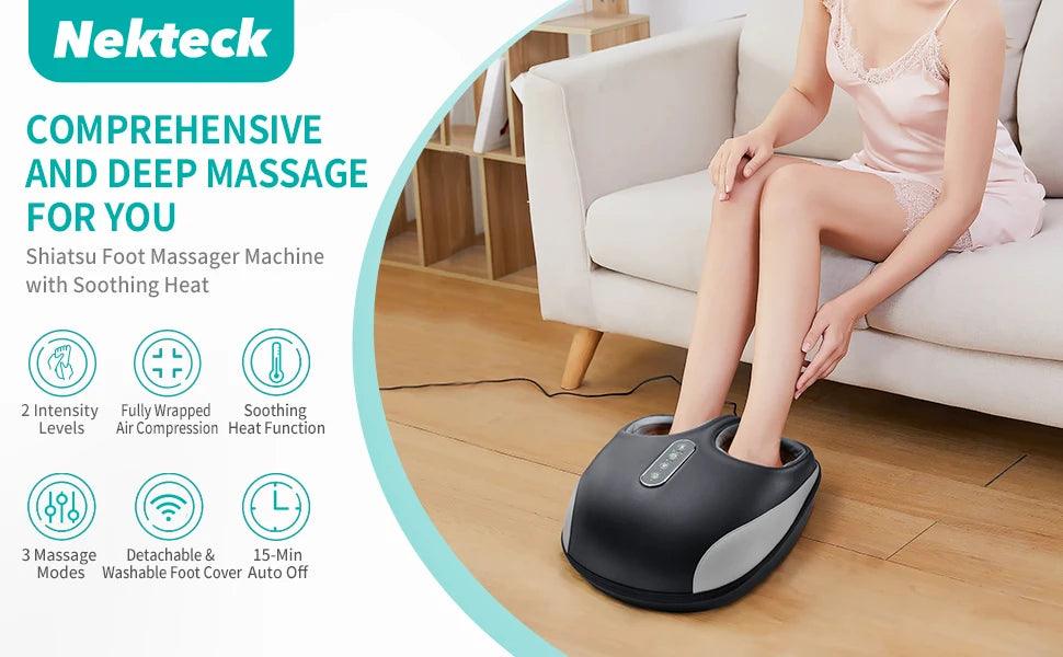 Nekteck Shiatsu Foot Massager Machine - 