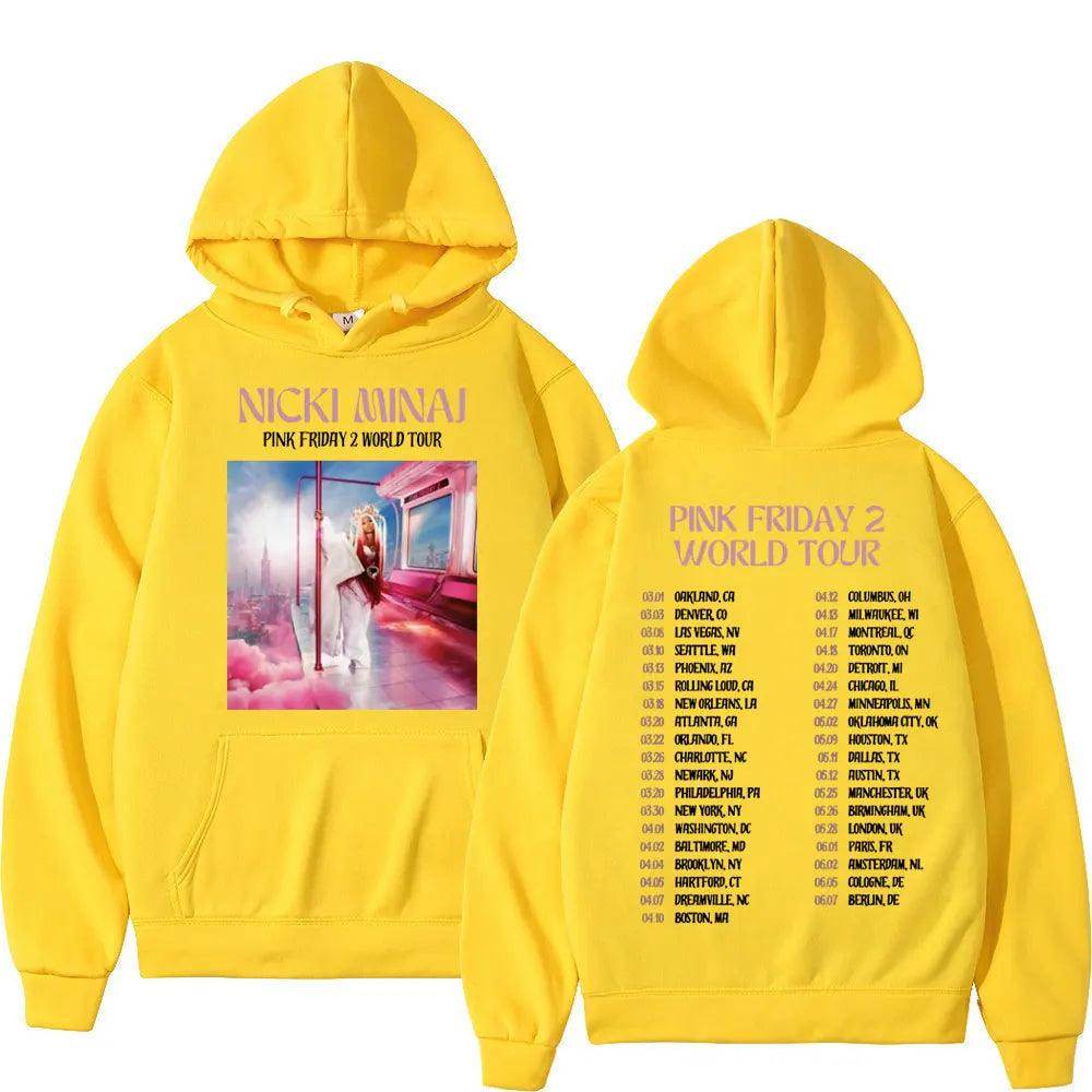 Rapper Nicki Minaj Pink Pullovers - Givenco