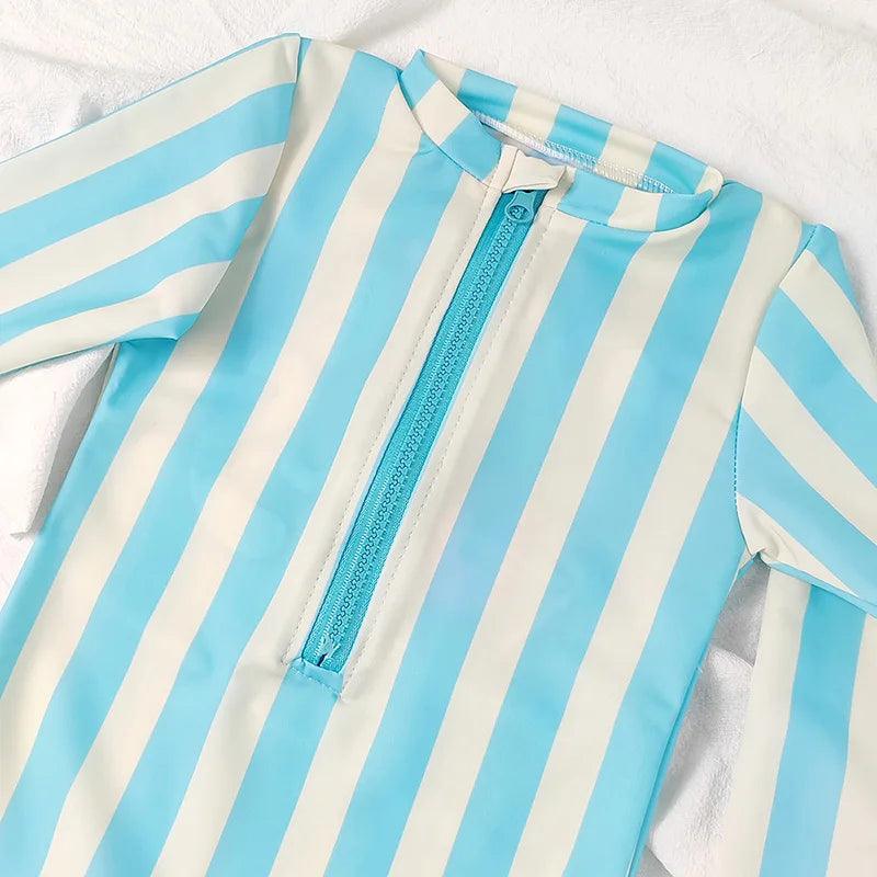 Summer Kids Swimming Wear Striped - Givenchyco