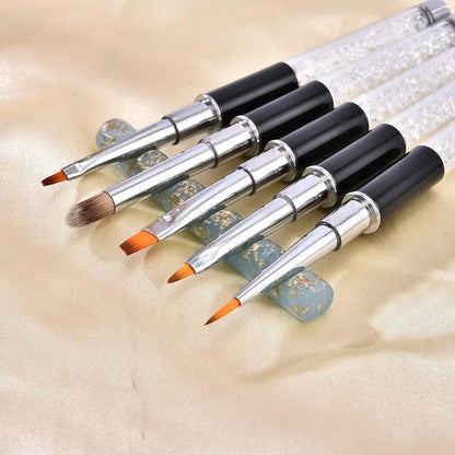 Nail Art Design Brush Set Crystal - Givenchyco