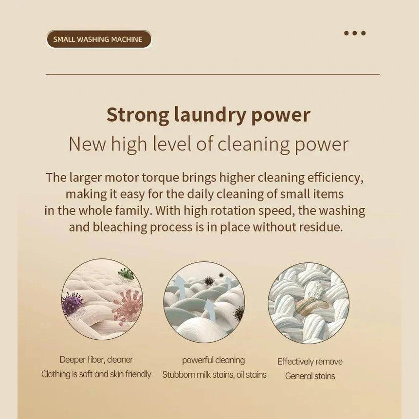 Folding Portable Washing Machine - Givenco