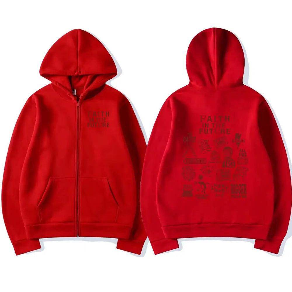 Tour Concert Zipper Sweatshirts Hoodies - Givenco