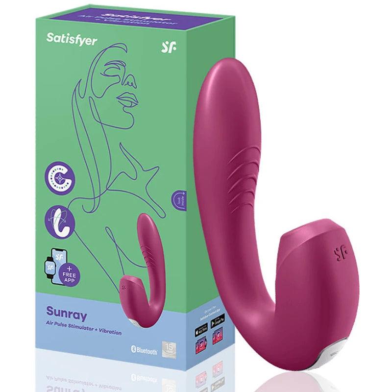 satisfyer Sunray app remote control vibrator - Givenchyco