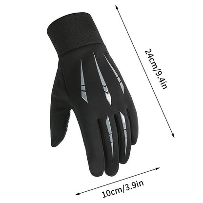 Warm Full Fingers Waterproof Gloves - 