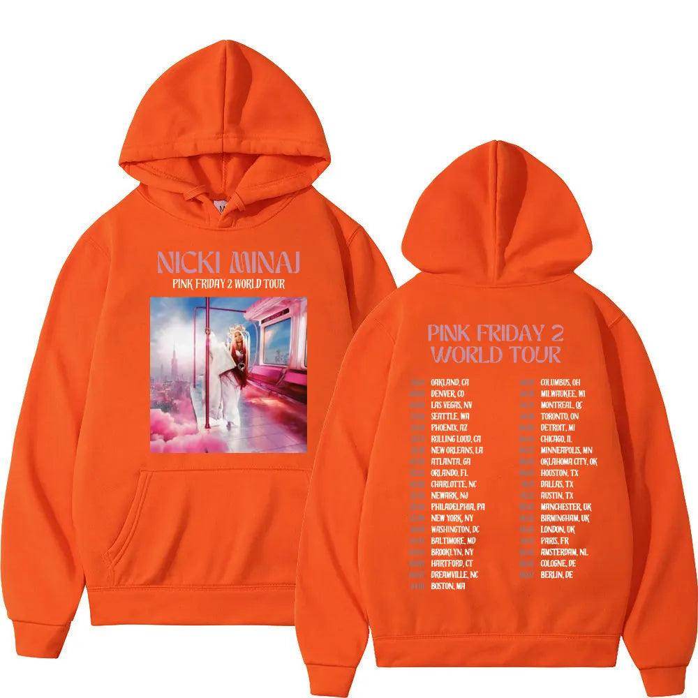 Rapper Nicki Minaj Pink Pullovers - Givenco