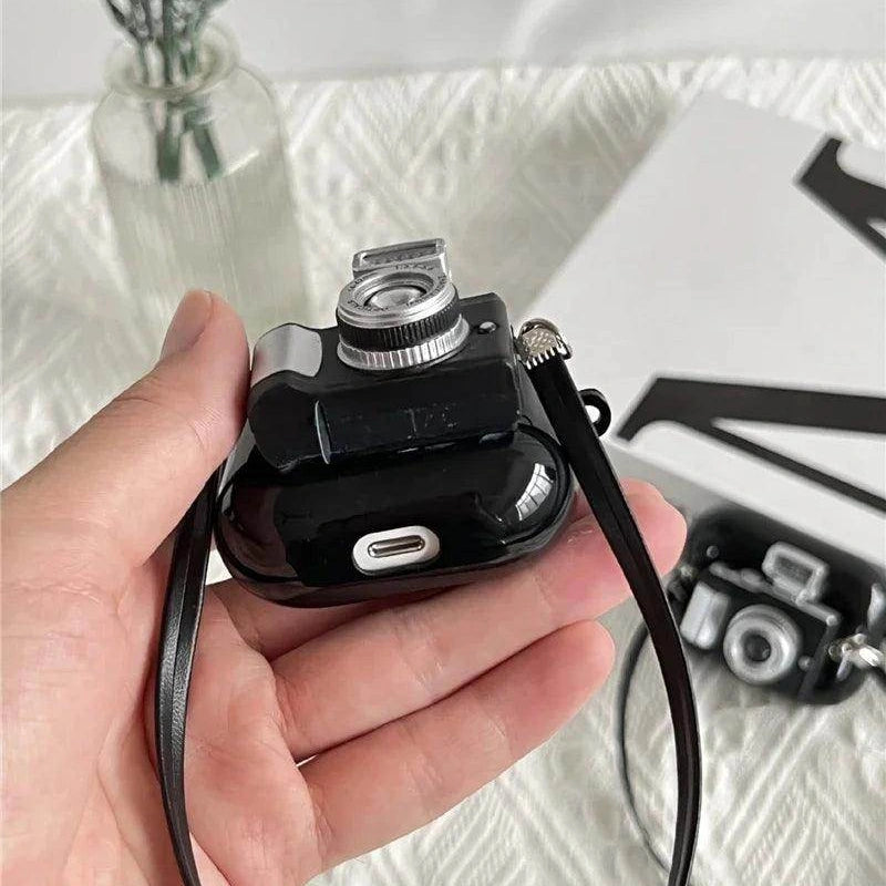 Camera Earphone Case with Strap - Givenco
