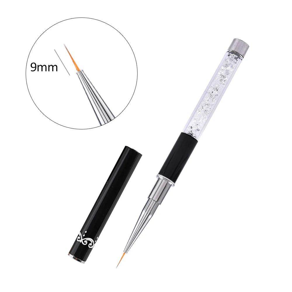 Nail Art Design Brush Set Crystal - Givenco