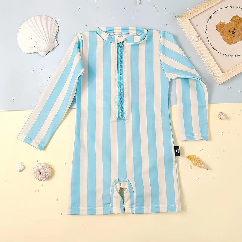 Summer Kids Swimming Wear Striped - Givenchyco