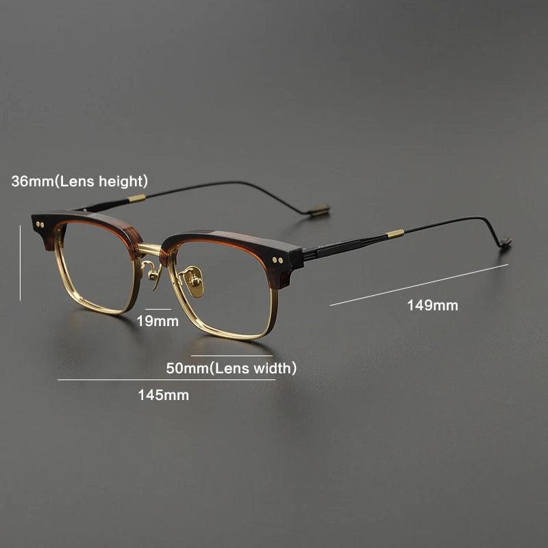 Titanium Acetate Eyeglasses Frame - 