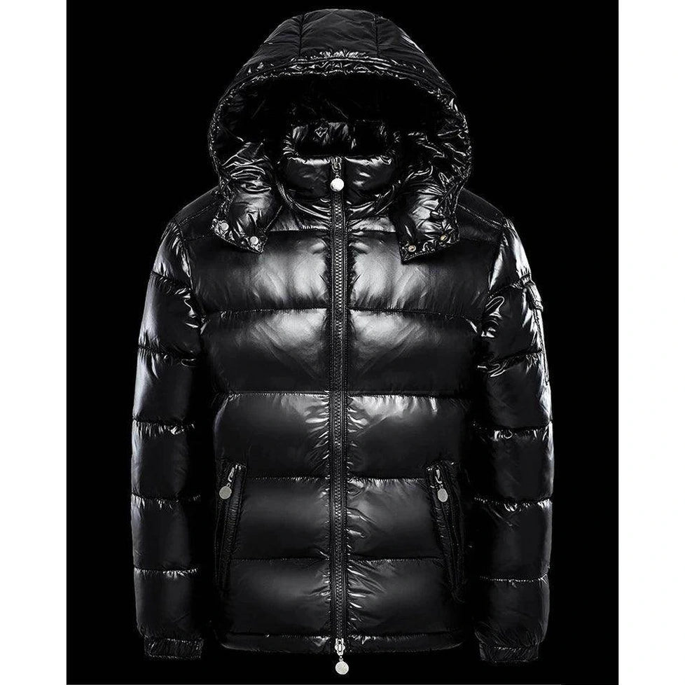 Winter Mens Shiny Down Parkas Coats - Givenco
